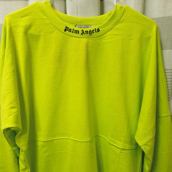 Neon green palm angels shirt Clearance